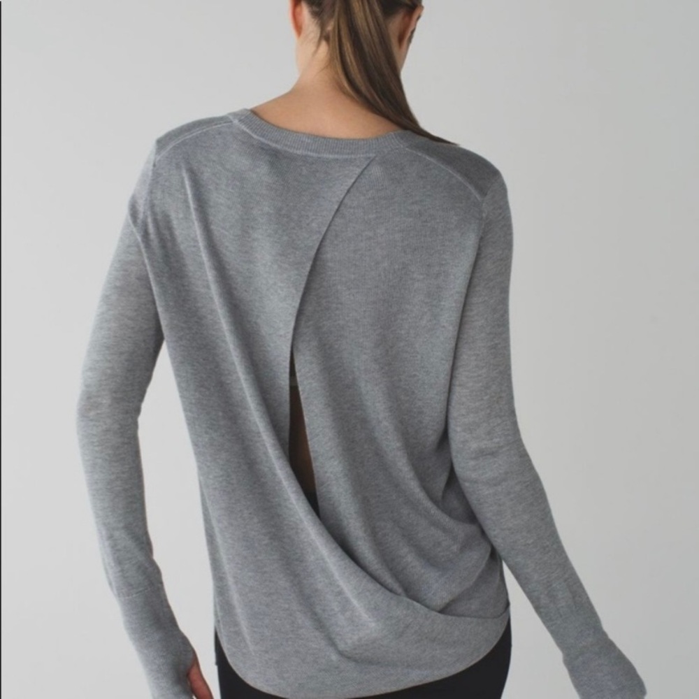 Lululemon Bring it Back Bend Sweater!!